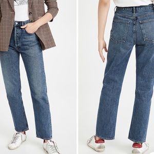 AGOLDE The 90's Pinch Waist Jeans Straight 25x30